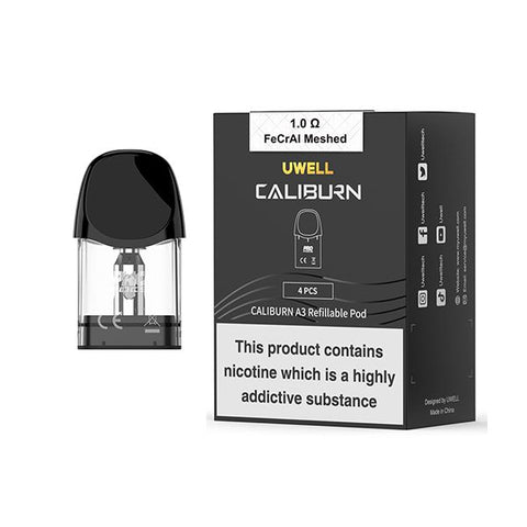 Uwell Caliburn A3 Replacement Pods 4pk