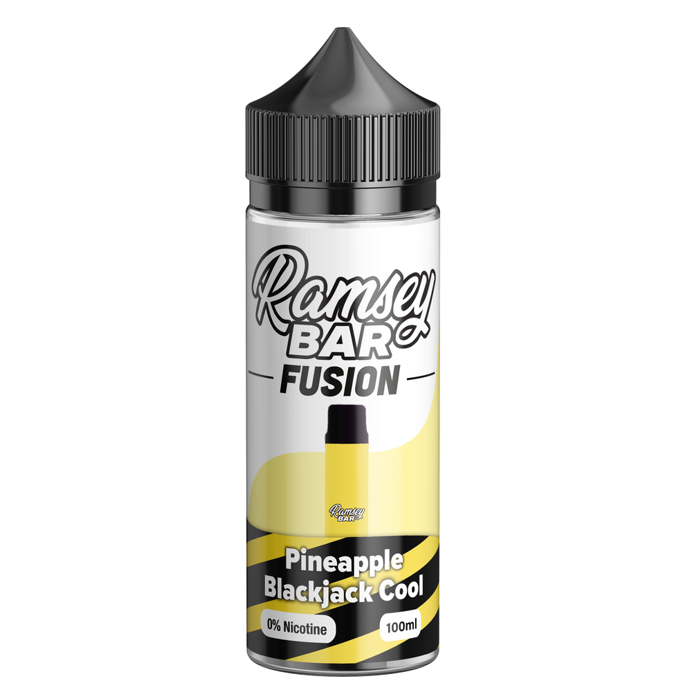 Ramsey Bar Fusion Pineapple Blackjack Cool 100ml Shortfill