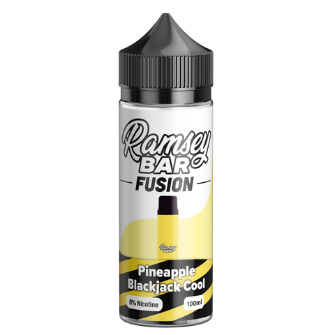 Ramsey Bar Fusion Pineapple Blackjack Cool 100ml Shortfill