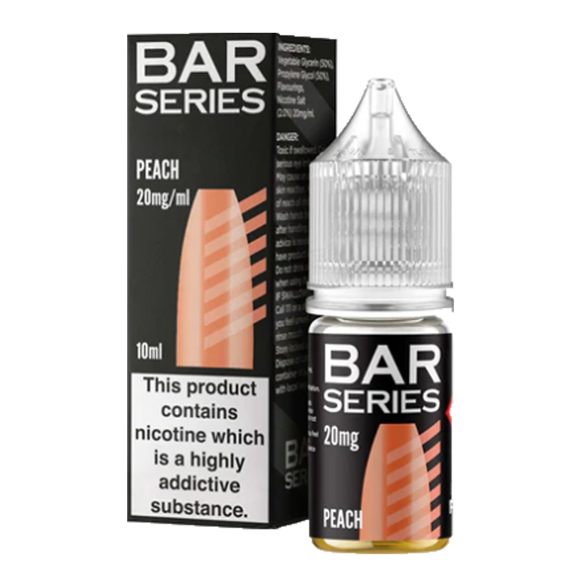 Bar Series Major Flavor Peach Nic Salt 10ml