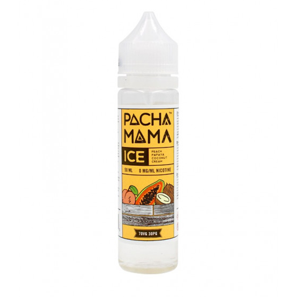 Peach Papaya Coconut Cream by Pacha Mama Ice 50ml Shortfill