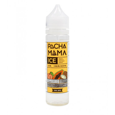 Pacha Mama Ice Peach Papaya Coconut Cream 50ml Shortfill