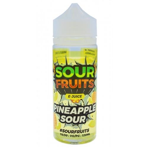 Pineapple Sour E-Liquid by Sour Fruits 100ml Shortfill