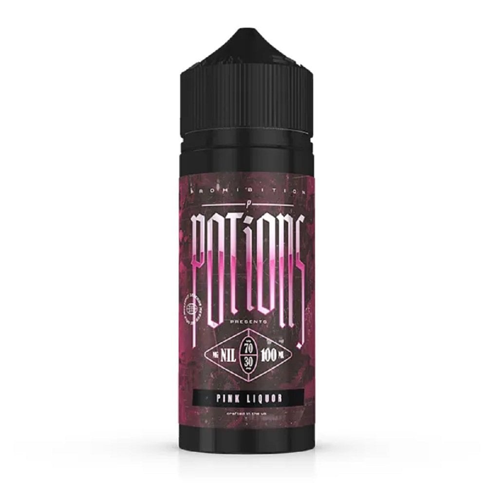 Prohibition Potions Pink Liquor 0mg 100ml Shortfill E-Liquid