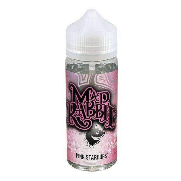 Mad Rabbit Pink Starburst 0mg 100ml Shortfill E-Liquid
