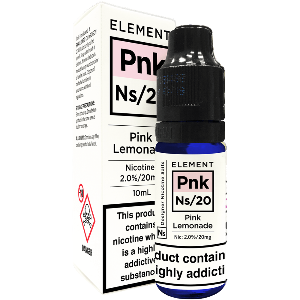 Element Pink Lemonade 10ml Nic Salt E-Liquid