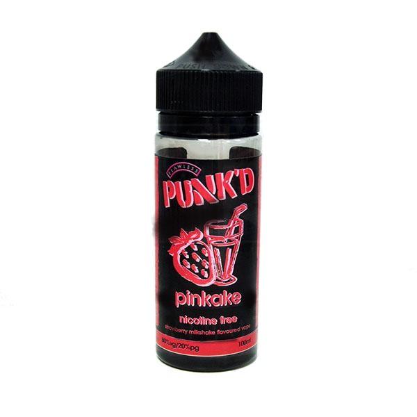 Punk'd Pinkake 0mg 100ml Shortfill E-Liquid