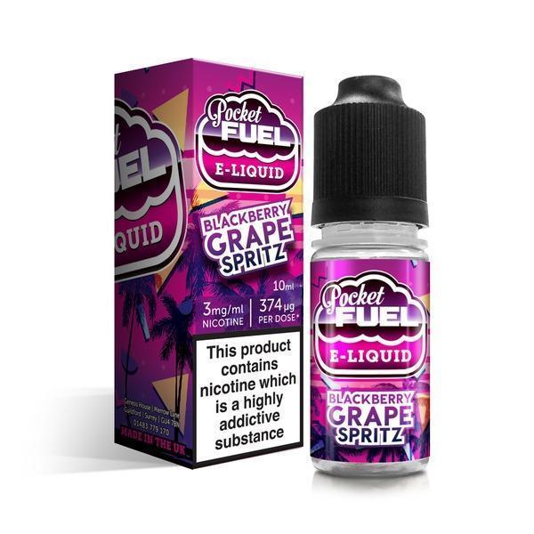 Double Drip Co Pocket Fuel: Blackberry Grape Spritz 10ml E-Liquid