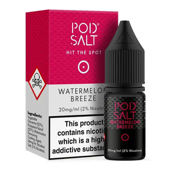 Pod Salt Watermelon Breeze 10ml E-Liquid