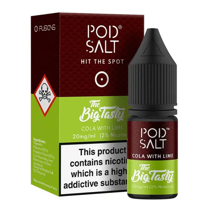 Pod Salt Cola Lime 10ml E-Liquid