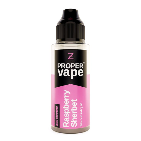 Proper Vape Raspberry Sherbet 100ml Shortfill