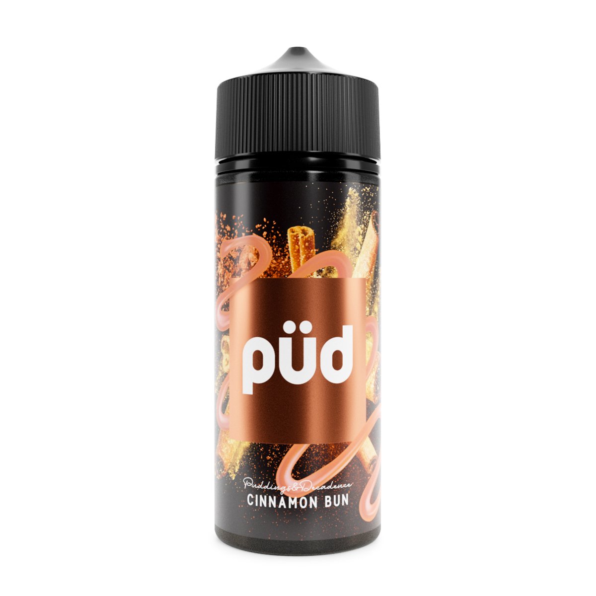 Pud Pudding & Decadence Cinnamon Bun 0mg 100ml Shortfill E-Liquid