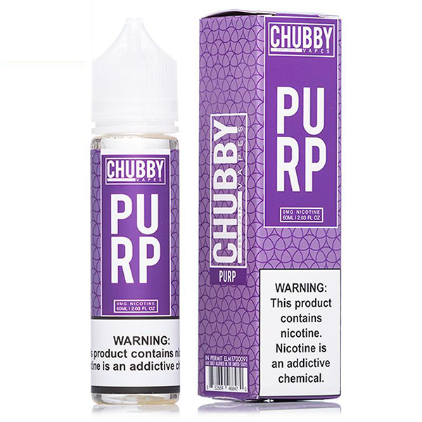 Chubby Bubble Purp 0mg 50ml Shortfill E-Liquid
