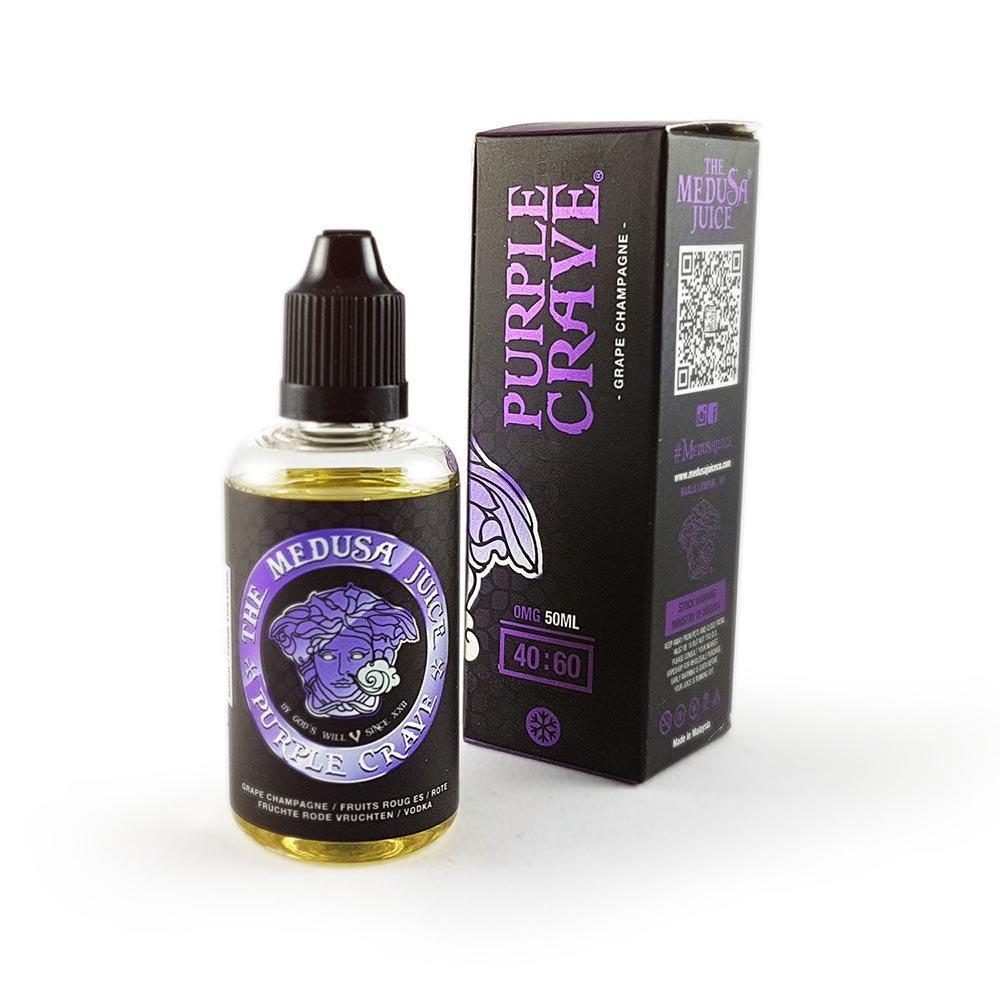 Medusa Purple Crave 0mg 50ml Shortfill E-Liquid