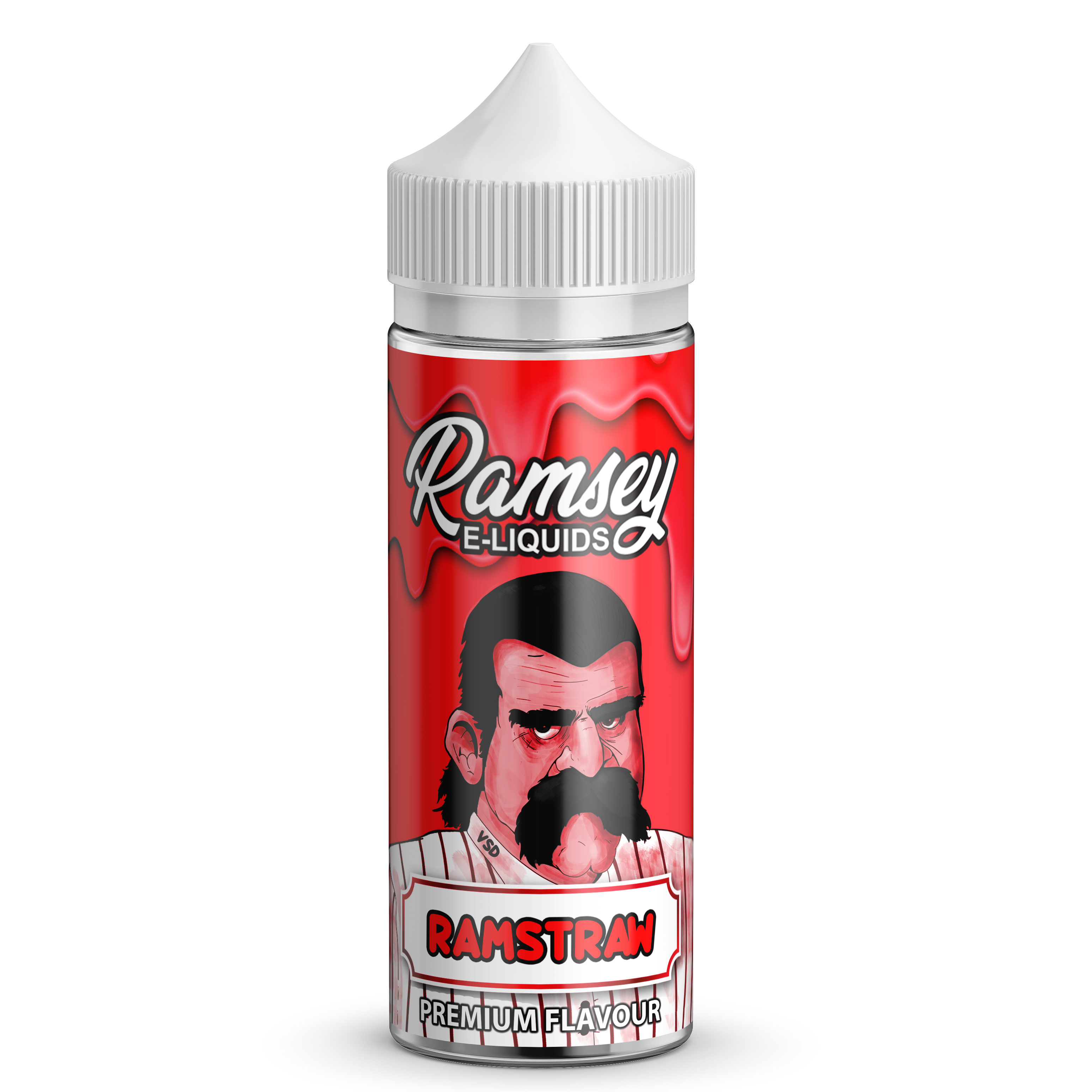 Ramsey E-Liquids Ramstraw 0mg 100ml Shortfill E-Liquid