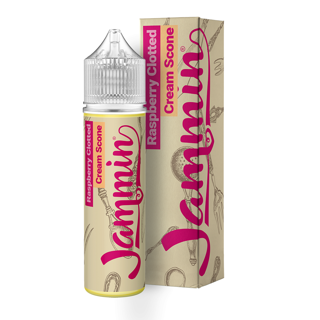My Vapery Jammin: Raspberry Clotted Cream Scone 0mg 50ml Shortfill E-Liquid