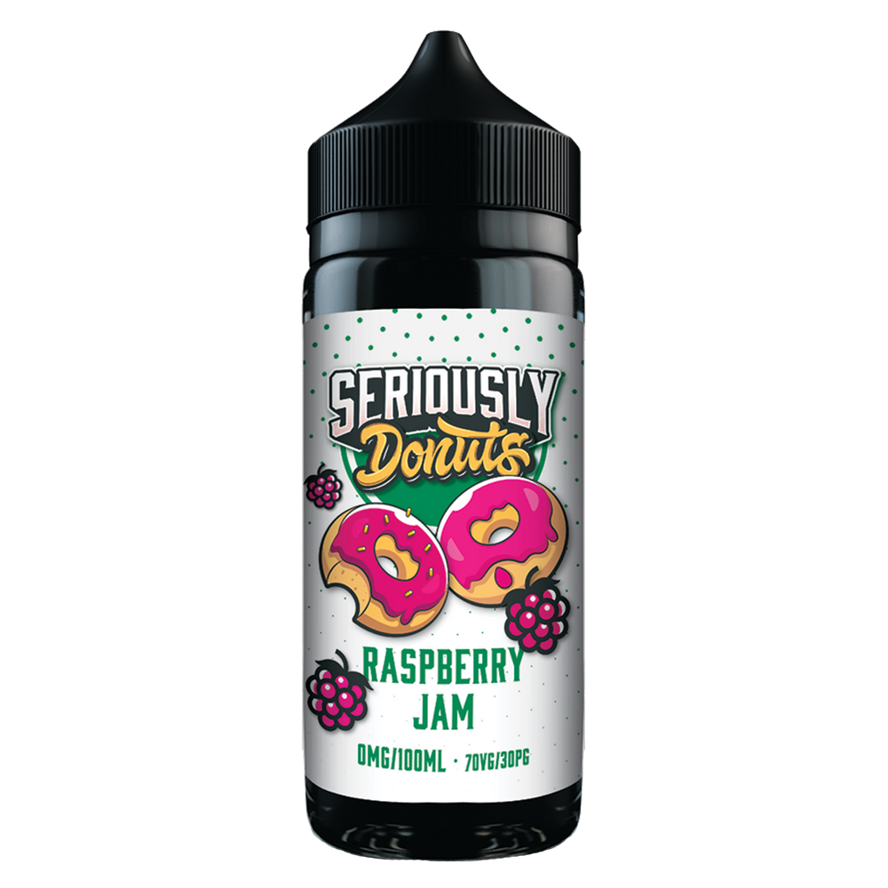 Seriously Donuts Raspberry Jam 100ml Shortfill