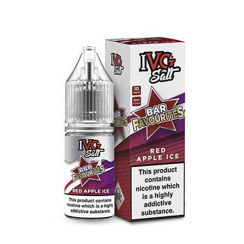 IVG Bar Favourites Red Apple Ice 10ml Nic Salt