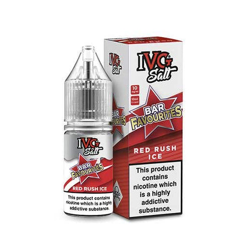 IVG Bar Favourites Red Rush Ice 10ml Nic Salt