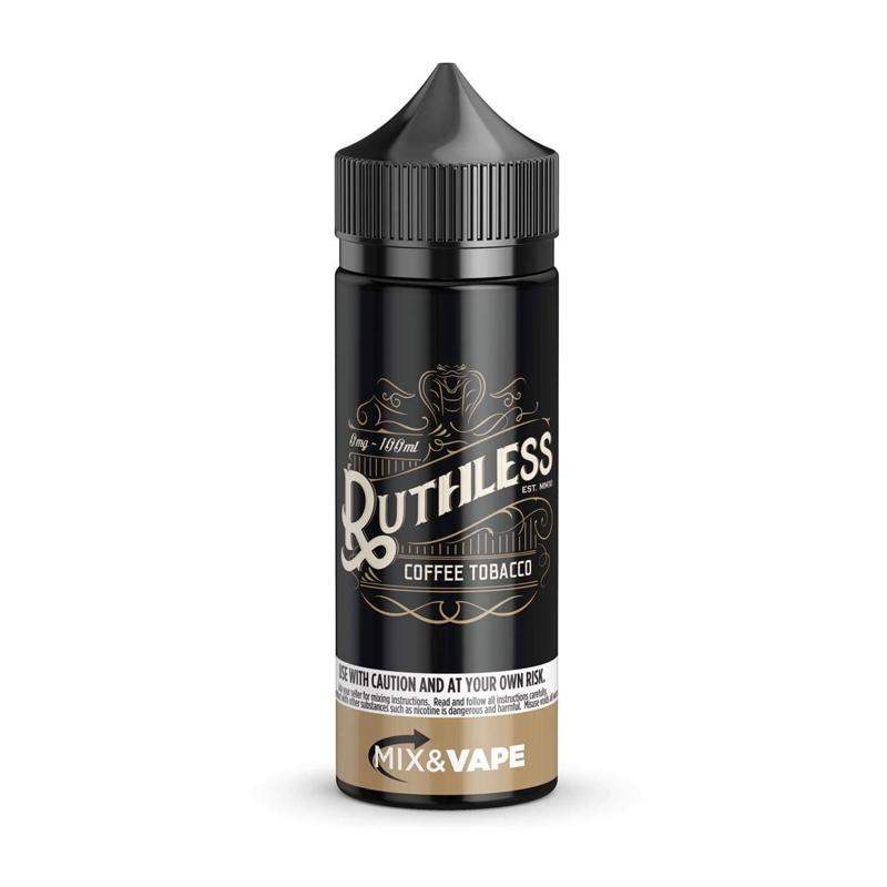 Ruthless Coffee Tobacco 0mg 100ml Shortfill E-Liquid