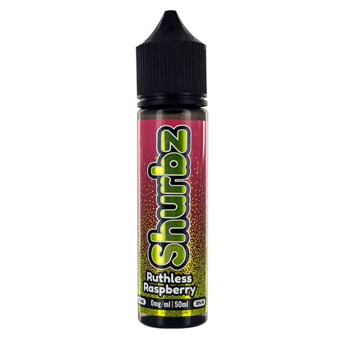 Frumist Shurbz: Ruthless Raspberry 0mg 50ml Shortfill E-Liquid