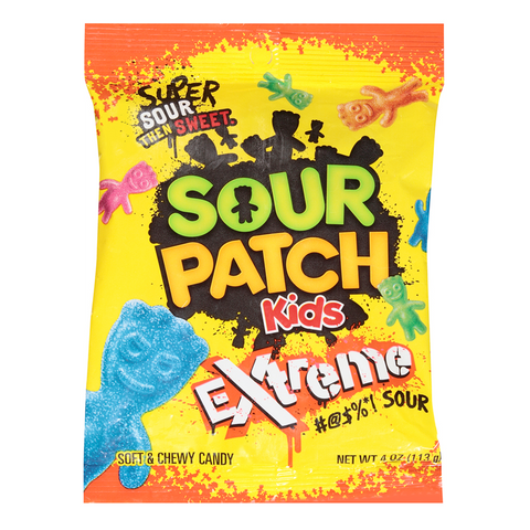 Sour Patch Kids Peg Bag 5oz (141g) 12pk