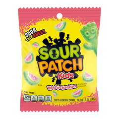 Sour Patch Kids Watermelon Peg Bag 5oz (141g) 12pk