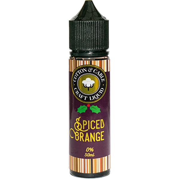 Spiced Orange E-Liquid by Cotton & Cable 50ml Short Fill