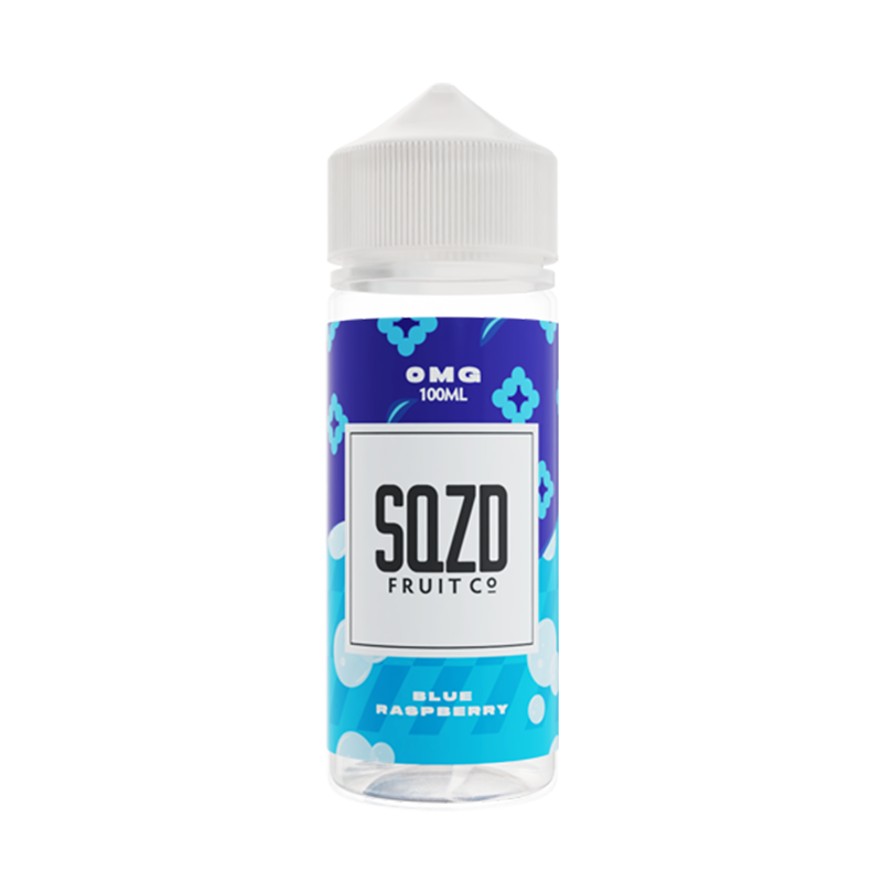 SQZD Blue Raspberry 0mg 100ml Shortfill E-Liquid