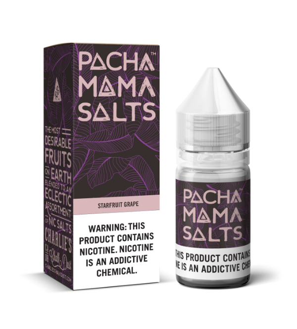 Charlie's Chalk Dust Pacha Mama: Starfruit Grape 10mg 10ml Nic Salt E-Liquid