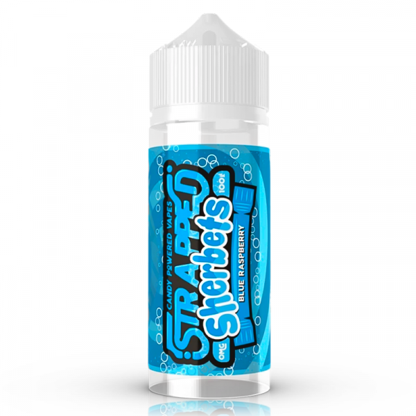 Blue Raspberry Sherbet E-Liquid by Strapped - Shortfills UK
