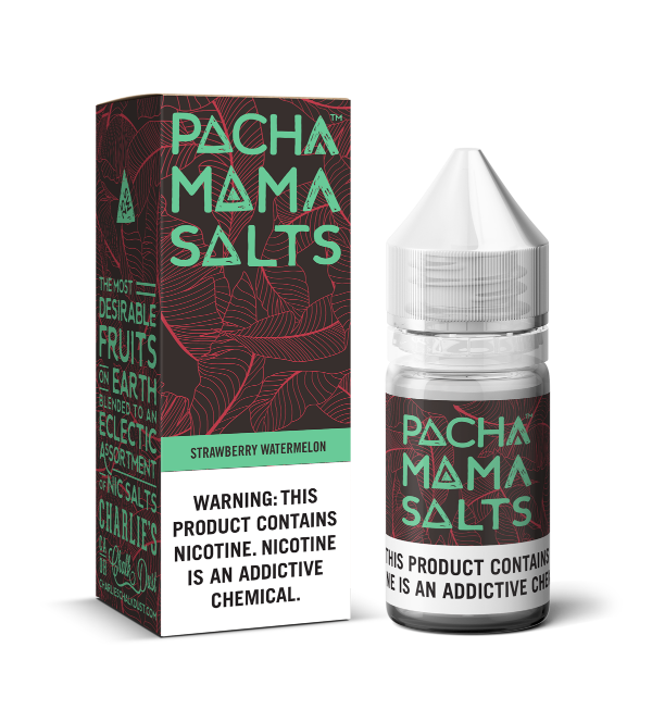 Charlie's Chalk Dust Pacha Mama: Strawberry Watermelon 10mg 10ml Nic Salt E-Liquid