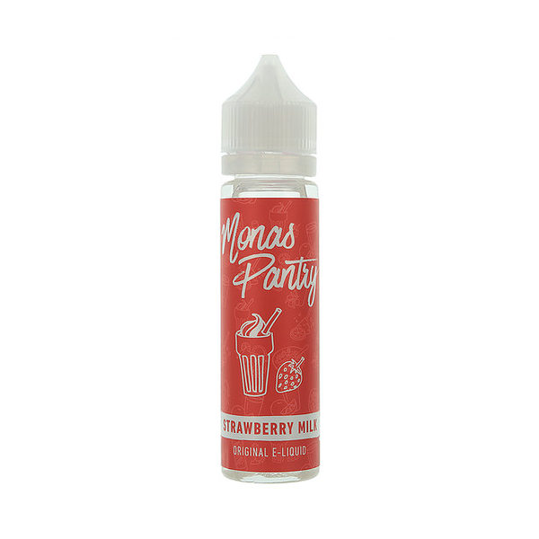 Monas Pantry Strawberry Milk 0mg 50ml Shortfill E-Liquid
