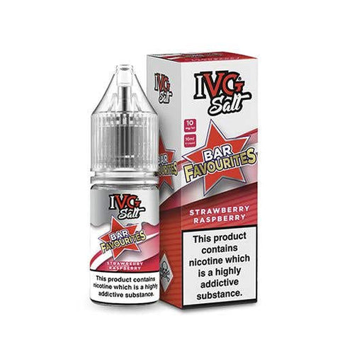 IVG Bar Favourites Strawberry Raspberry 10ml Nic Salt