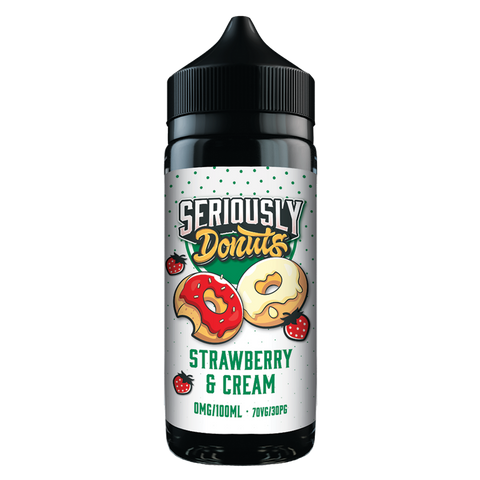 Seriously Donuts Strawberry & Cream 100ml Shortfill