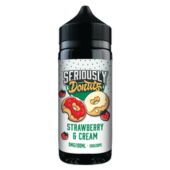 Seriously Donuts Strawberry & Cream 100ml Shortfill