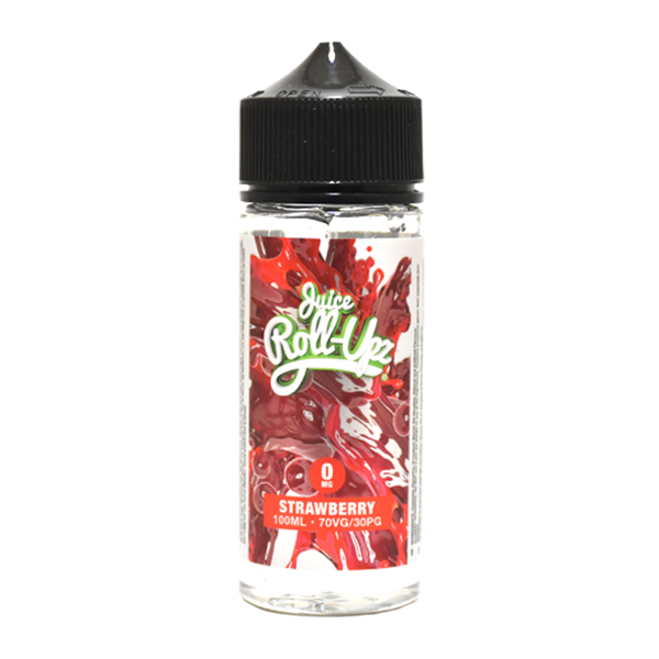 Juice Roll Upz Strawberry 0mg 100ml Shortfill