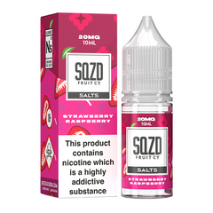 SQZD Strawberry Raspberry 10ml Nic Salt