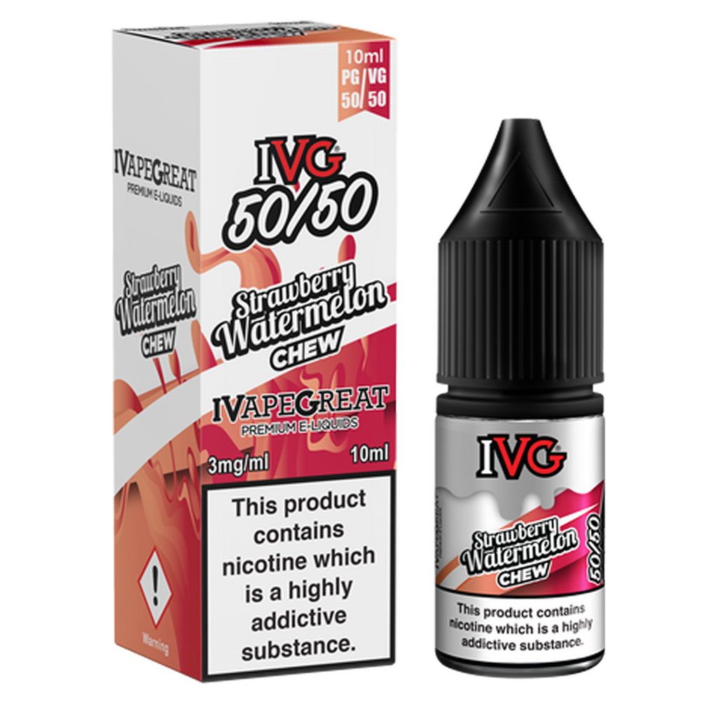 IVG 50/50 Strawberry Watermelon 10ml E-Liquid