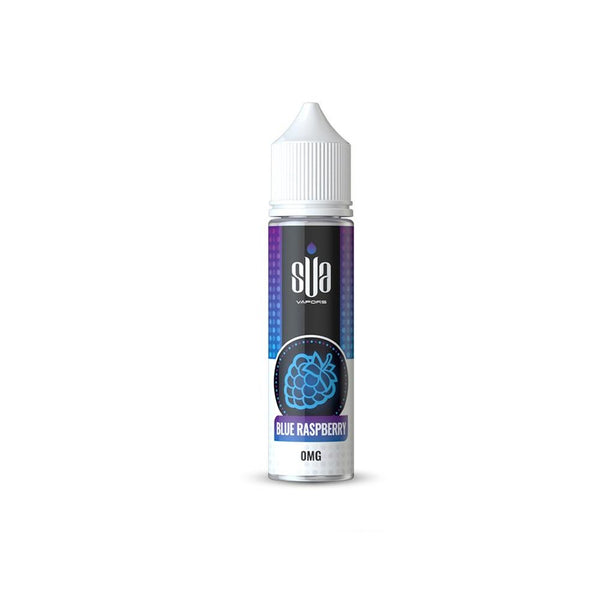 SUA Vapors Blue Raspberry 0mg 50ml Short Fill E-Liquid