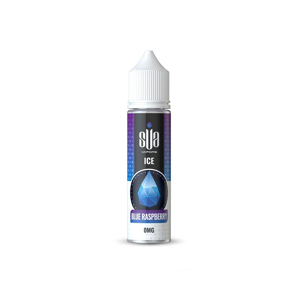 SUA Vapors Blue Raspberry Ice 0mg 50ml Shortfill E-Liquid