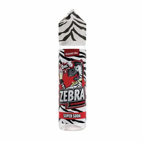 Zebra Juice Zebra Refreshmentz: Super Soda 0mg 50ml Short Fill E-Liquid