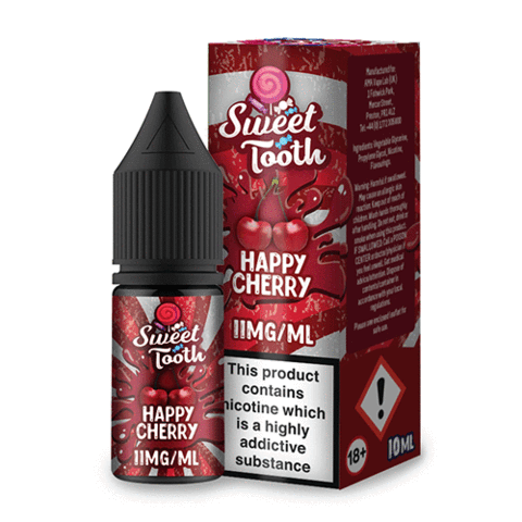 Sweet Tooth Happy Cherry 10ml Nic Salt E-Liquid