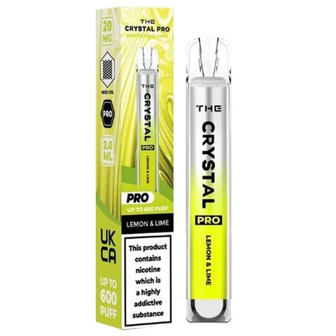 The Crystal Pro Disposable Vape Device