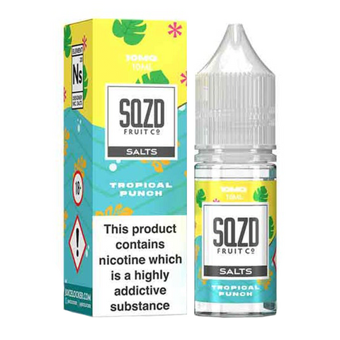 SQZD Tropical Punch 10ml Nic Salt