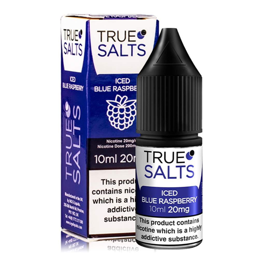 True Salts Iced Blue Raspberry 10ml Nic Salt