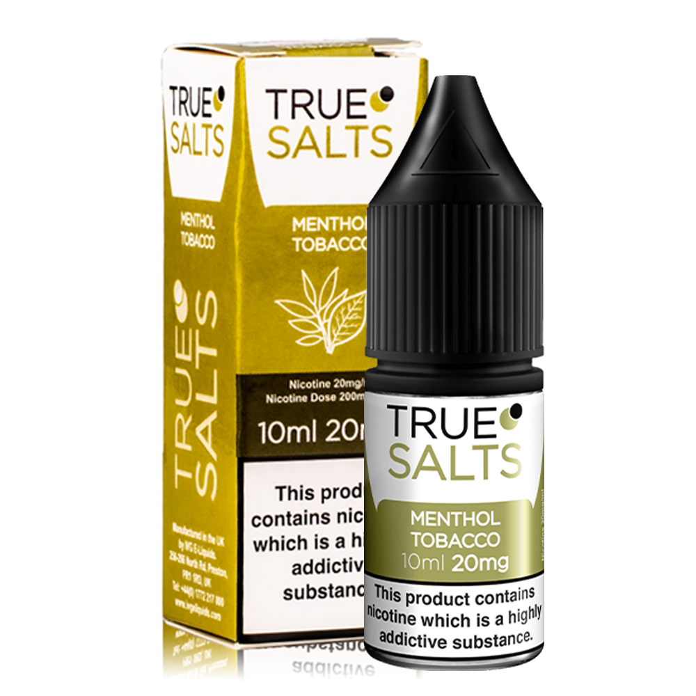 True Salts Menthol Tobacco 10ml Nic Salt