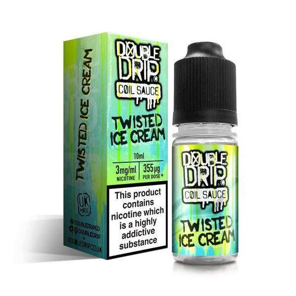 Twisted Ice Cream Coil Sauce by Double Drip TPD Compliant E-Liquid 10ml