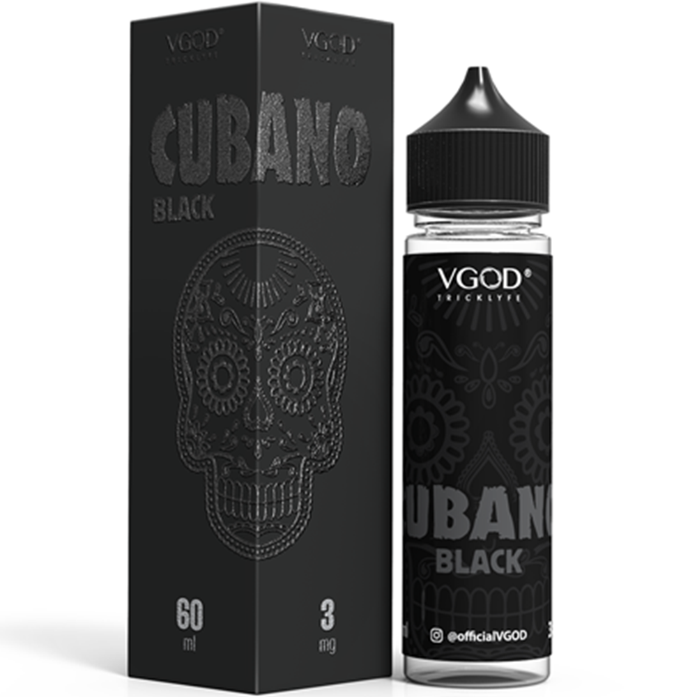 VGod Cubano Black 0mg 50ml Shortfill E-Liquid