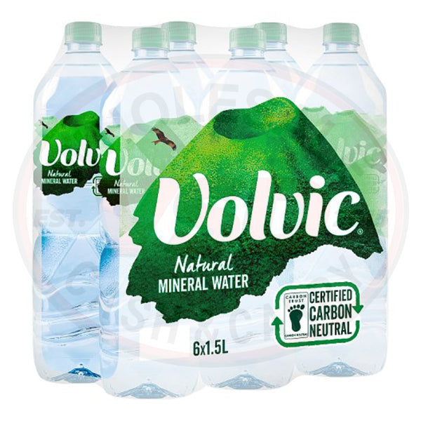 Volvic Water (6 x 1.5Ltr)